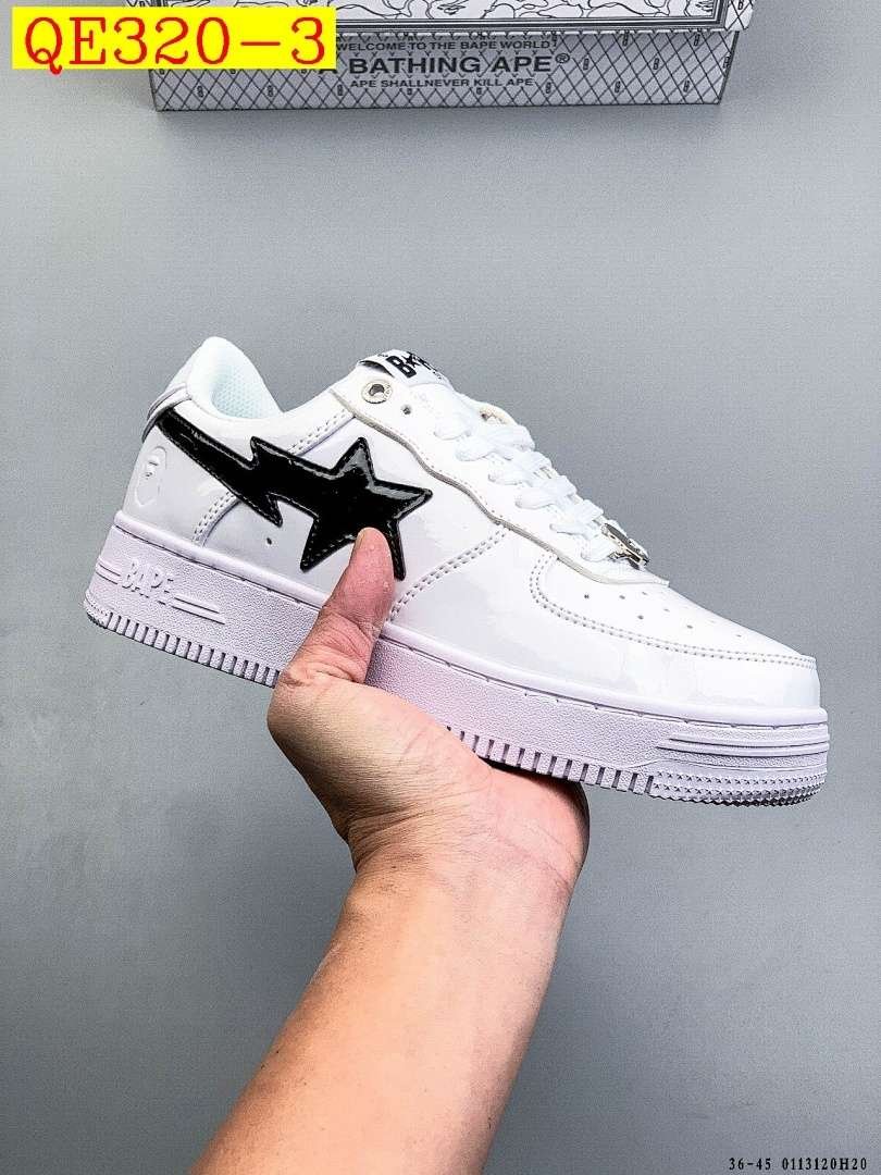 Bape - Sta Low Shark Tokyo Sneakers in 8 Colors - immagine 3