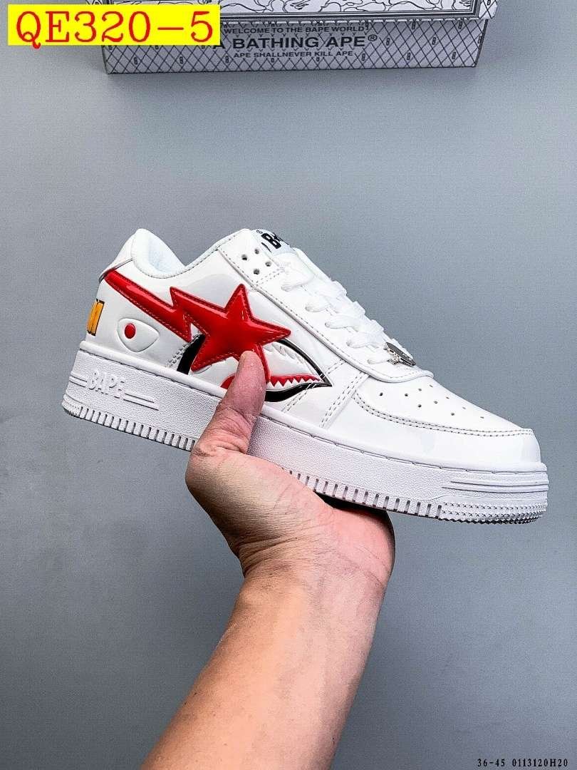 Bape - Sta Low Shark Tokyo Sneakers in 8 Colors - immagine 5