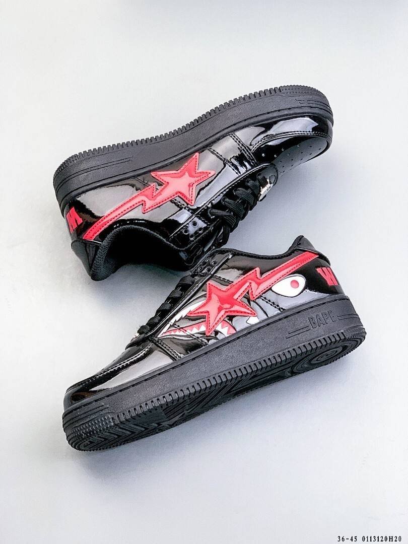 Bape - Sta Low Shark Tokyo Sneakers in 8 Colors - immagine 9