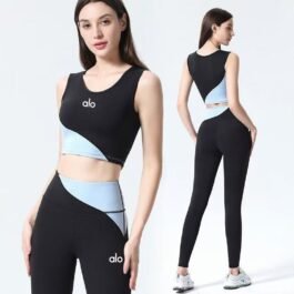 Alo Yoga - Crop Tank and High-waist Leggings Set
