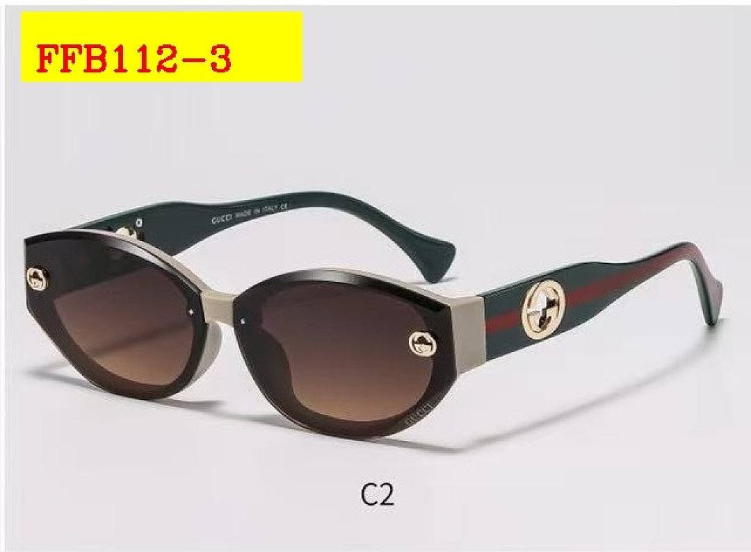 Gucci - Oval Sunglasses with box in 5 Colors – Image 3
