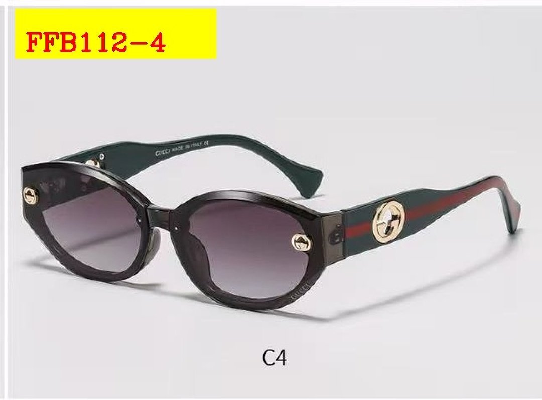 Gucci - Oval Sunglasses with box in 5 Colors – Image 4