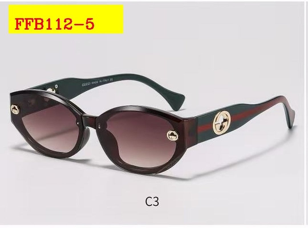 Gucci - Oval Sunglasses with box in 5 Colors – Image 9