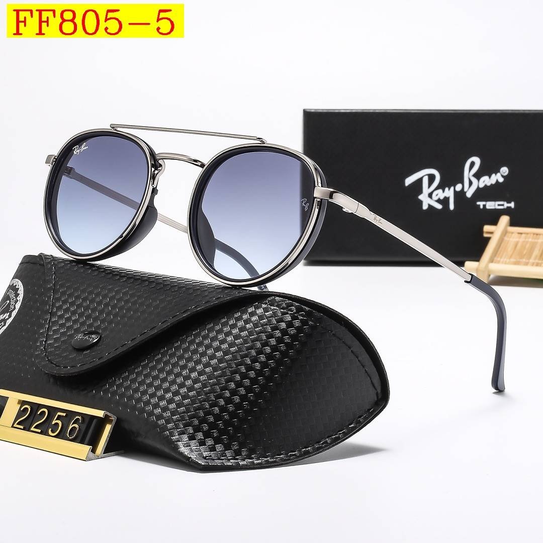 Ray Ban - Round Sunglassess With Box in 6 Colors - Imagen 6