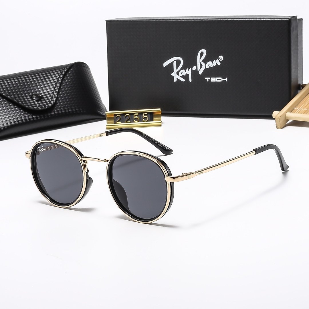 Ray Ban - Round Sunglassess With Box in 6 Colors - Imagen 8