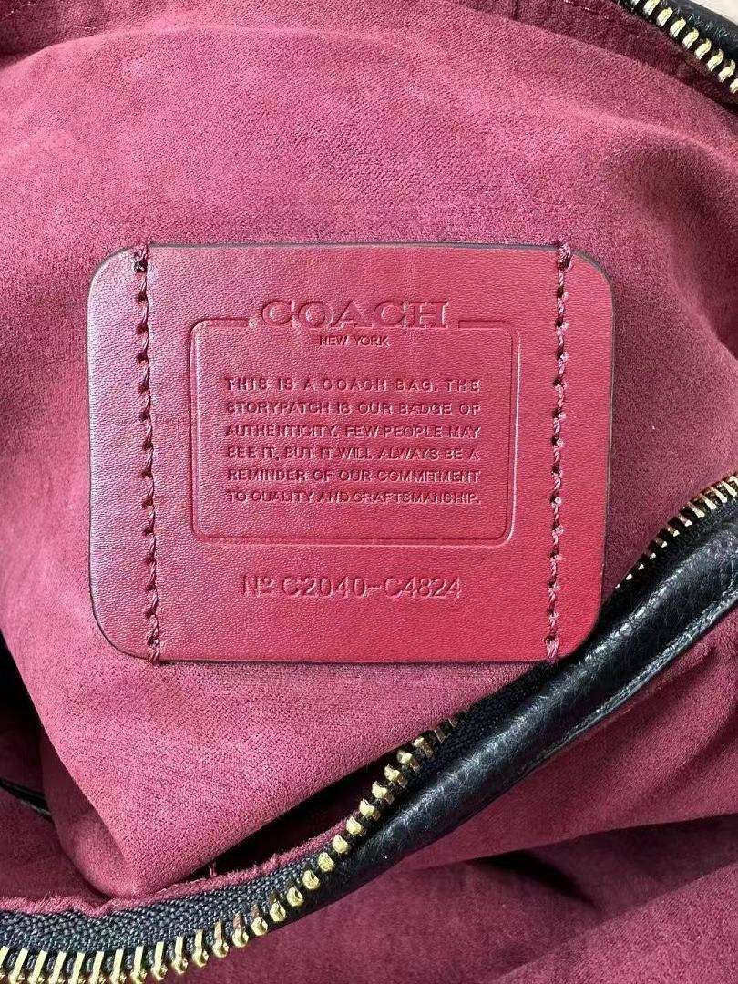 Coach - Pebbled Leather Hobo Shoulder Bag in 3 Colors – Image 10