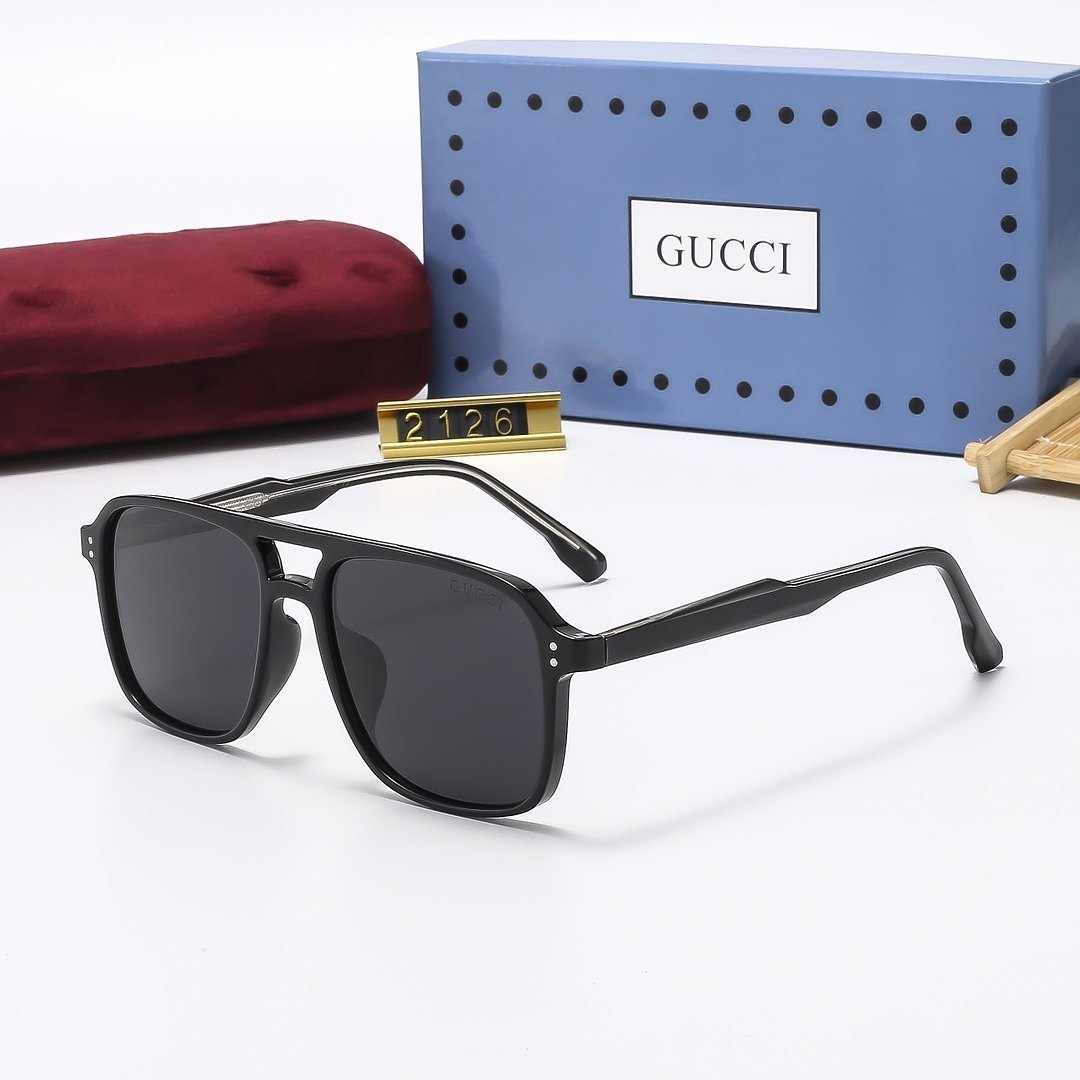 Gucci - Men's Sunglasses with box in 4 Colors