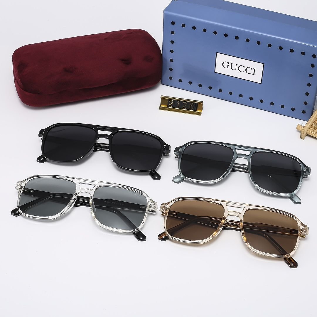 Gucci - Men's Sunglasses with box in 4 Colors – Bild 8