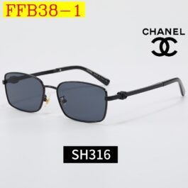 Chanel - Rimmed Rectangular Sunglasses in 7 Colors