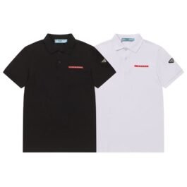 Prada - Polo Shirt in Black and White