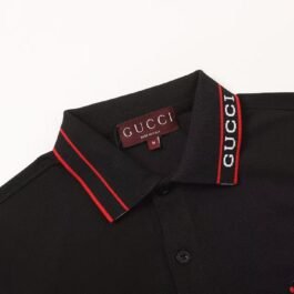 Gucci - Signature Collar Polo Shirt in 2 Colors
