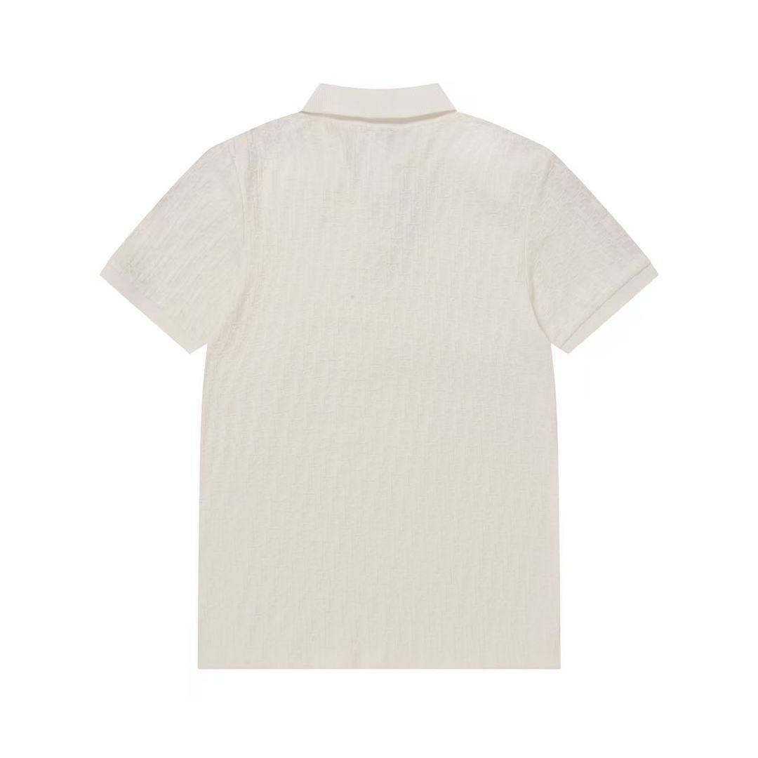 Dior - Monogram Jacquard Polo Shirt in 3 Colors – Bild 7