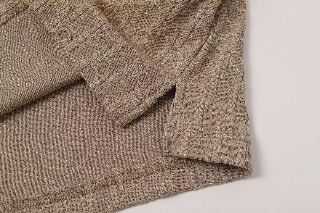 Dior - Monogram Jacquard Polo Shirt in 3 Colors – Bild 9
