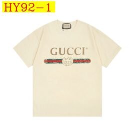 Gucci - Crew-neck Tee with Signature interlocking GG