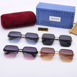 Gucci - Top Frame Sunglasses with box in 4 Colors