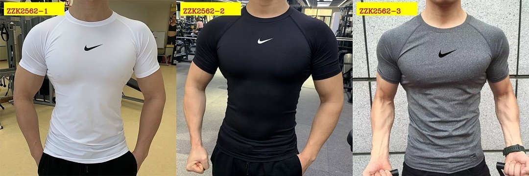 Nike - Pro Training Short Sleeve Shirt in 3 Colors - Imagen 14