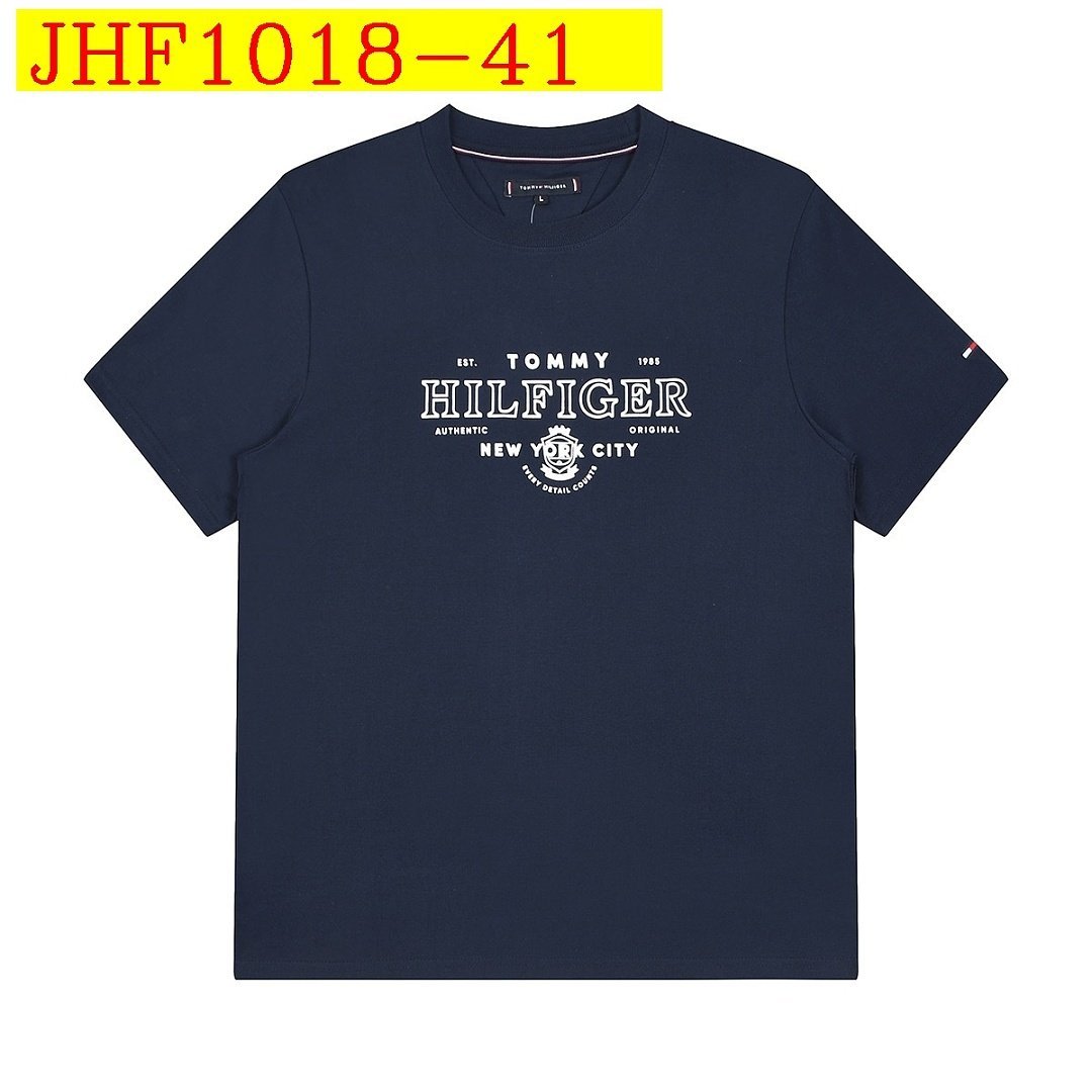 Tommy Hilfiger - T-Shirt à Col Rond en 59 Coloris – Image 42
