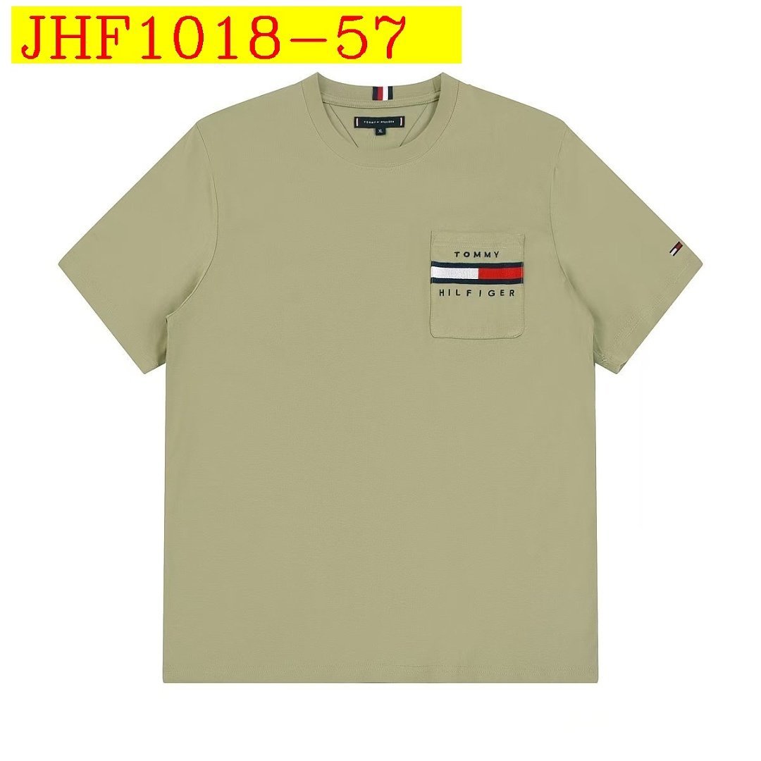 Tommy Hilfiger - T-Shirt à Col Rond en 59 Coloris – Image 58