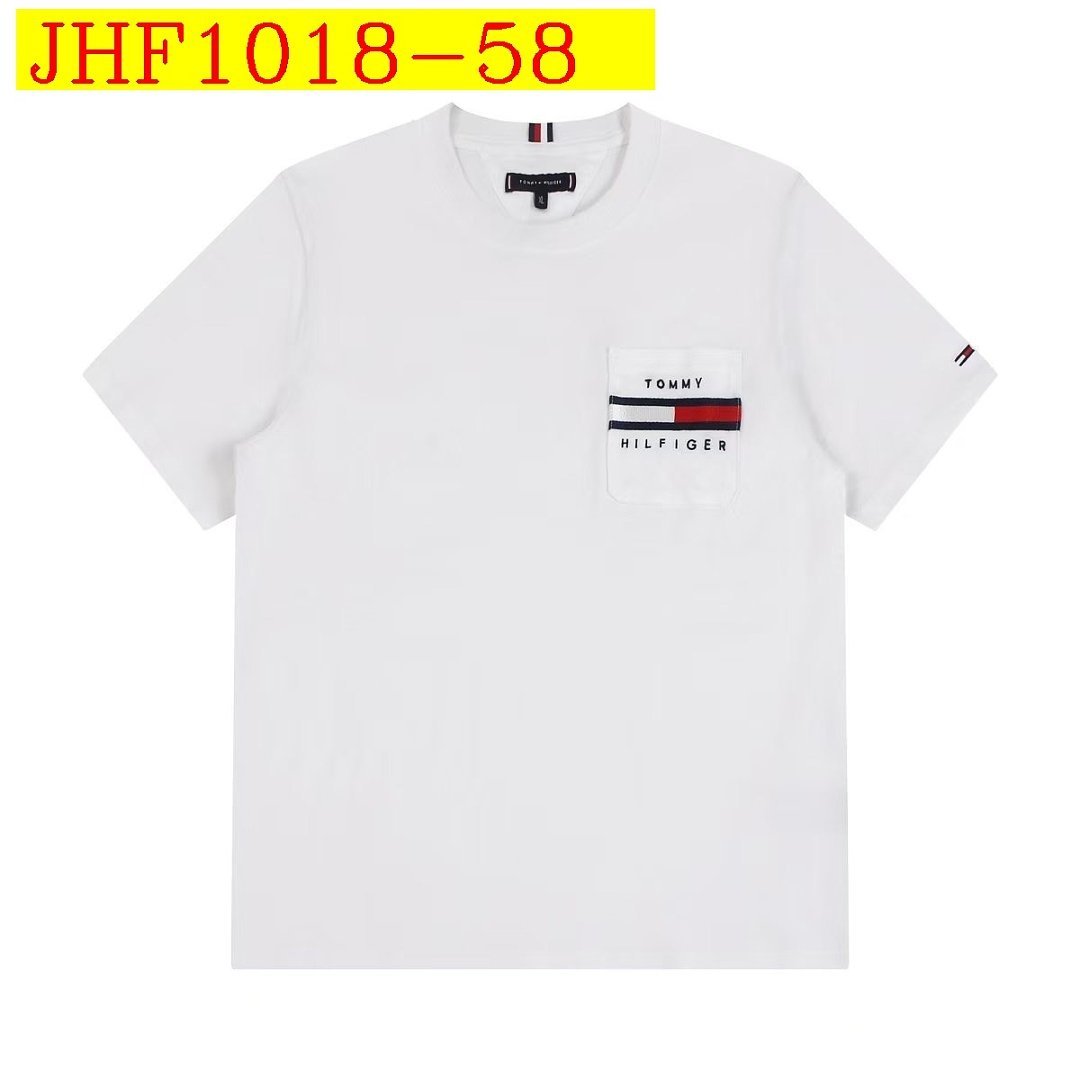 Tommy Hilfiger - T-Shirt à Col Rond en 59 Coloris – Image 59