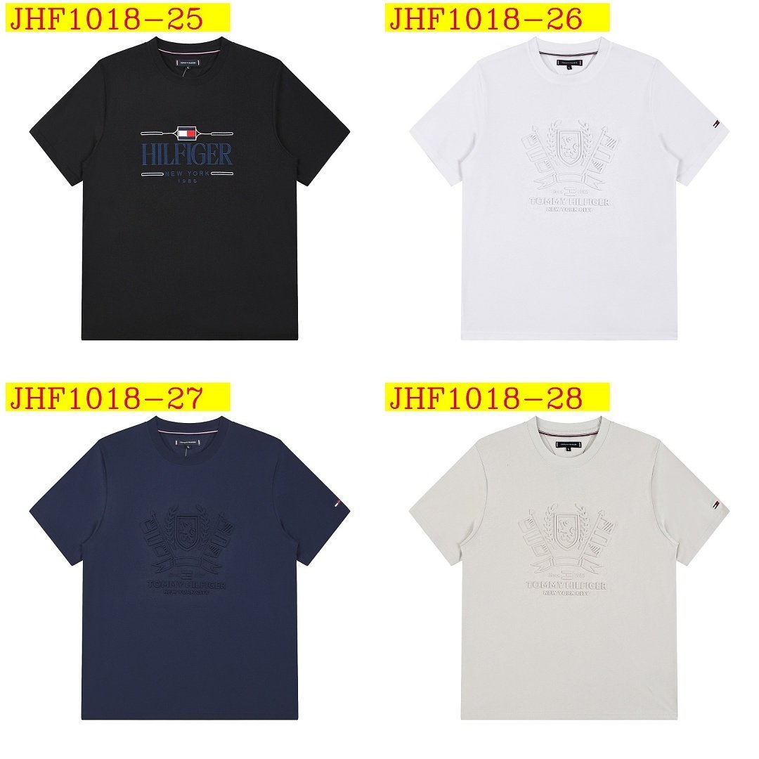 Tommy Hilfiger - T-Shirt à Col Rond en 59 Coloris – Image 74