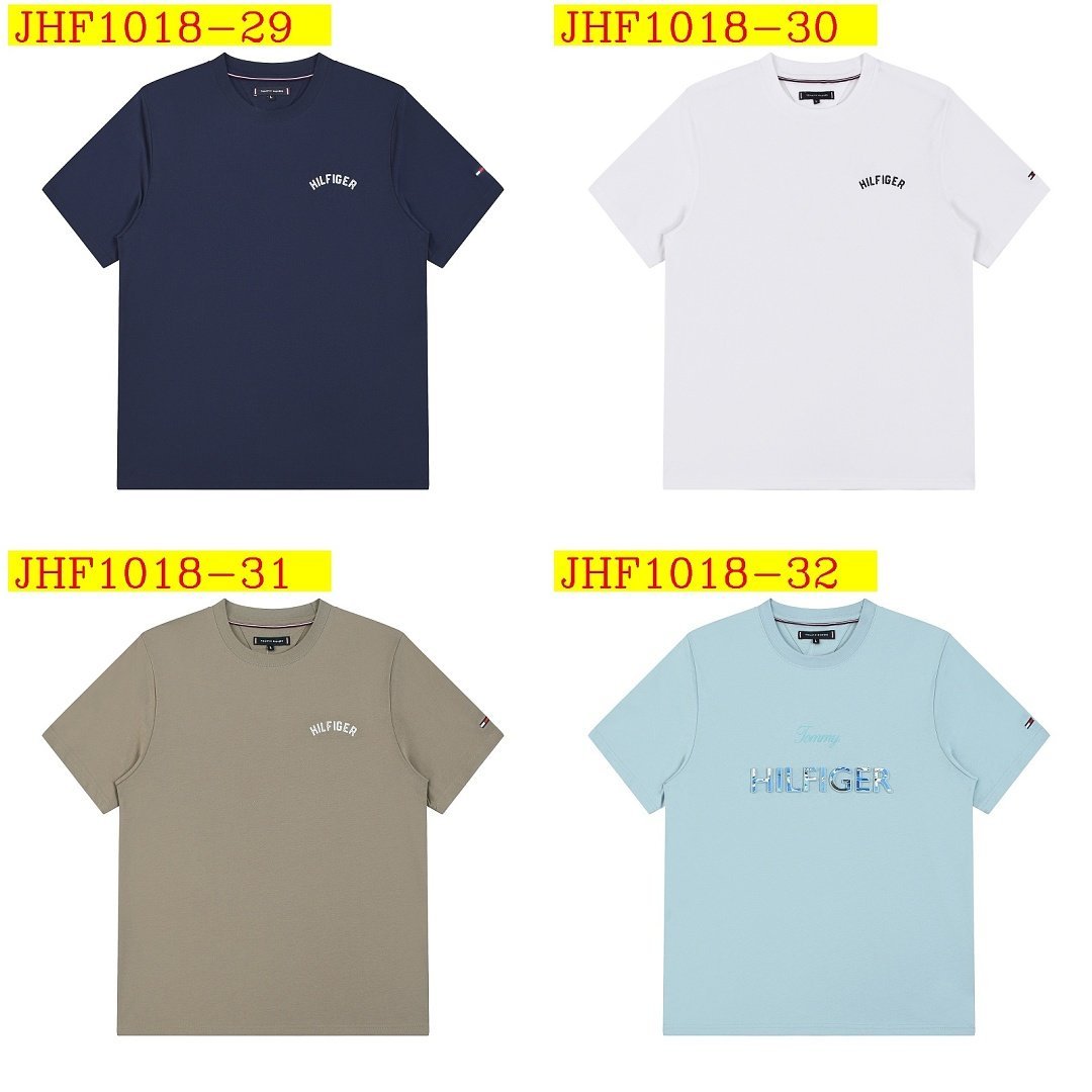 Tommy Hilfiger - T-Shirt à Col Rond en 59 Coloris – Image 75
