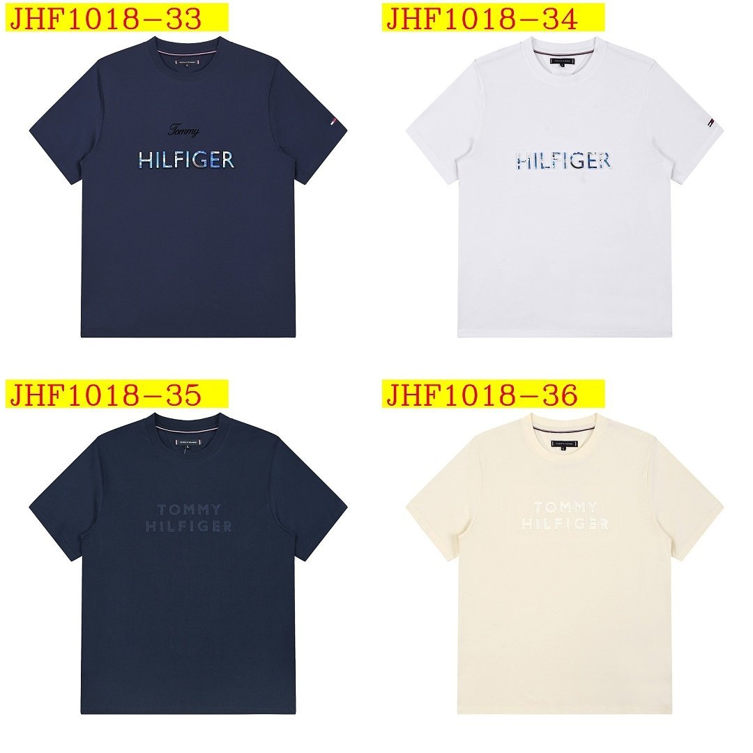 Tommy Hilfiger - T-Shirt à Col Rond en 59 Coloris – Image 76