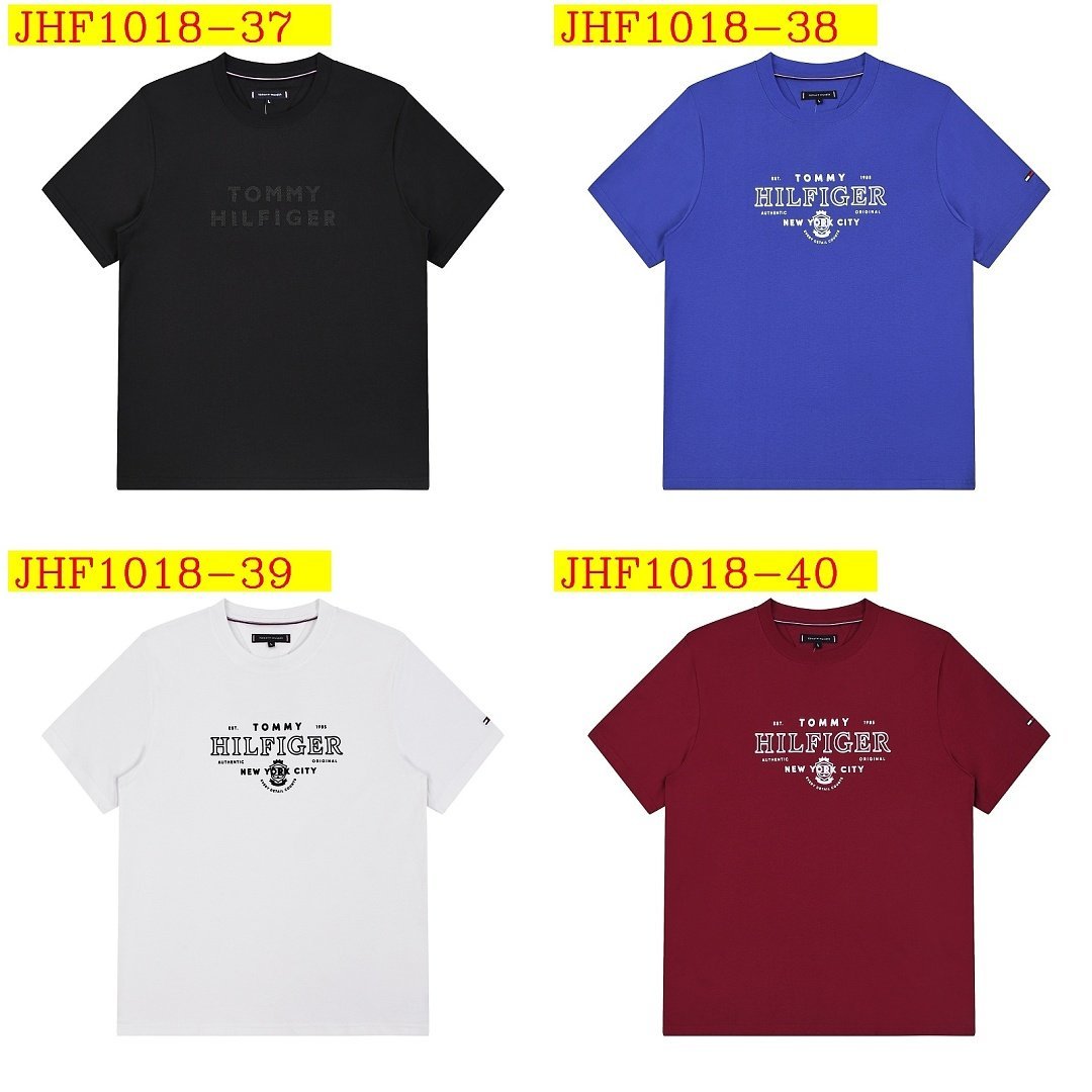 Tommy Hilfiger - T-Shirt à Col Rond en 59 Coloris – Image 77