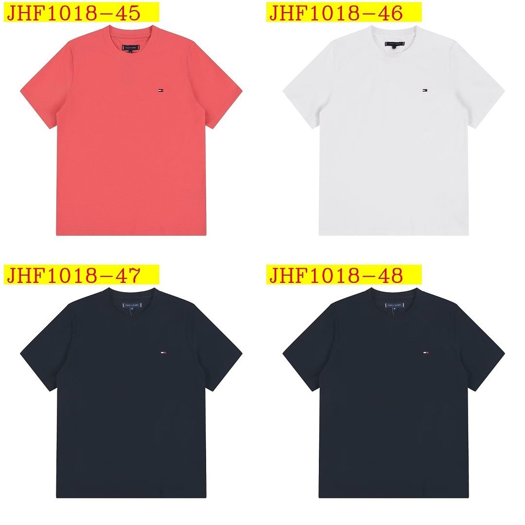 Tommy Hilfiger - T-Shirt à Col Rond en 59 Coloris – Image 80