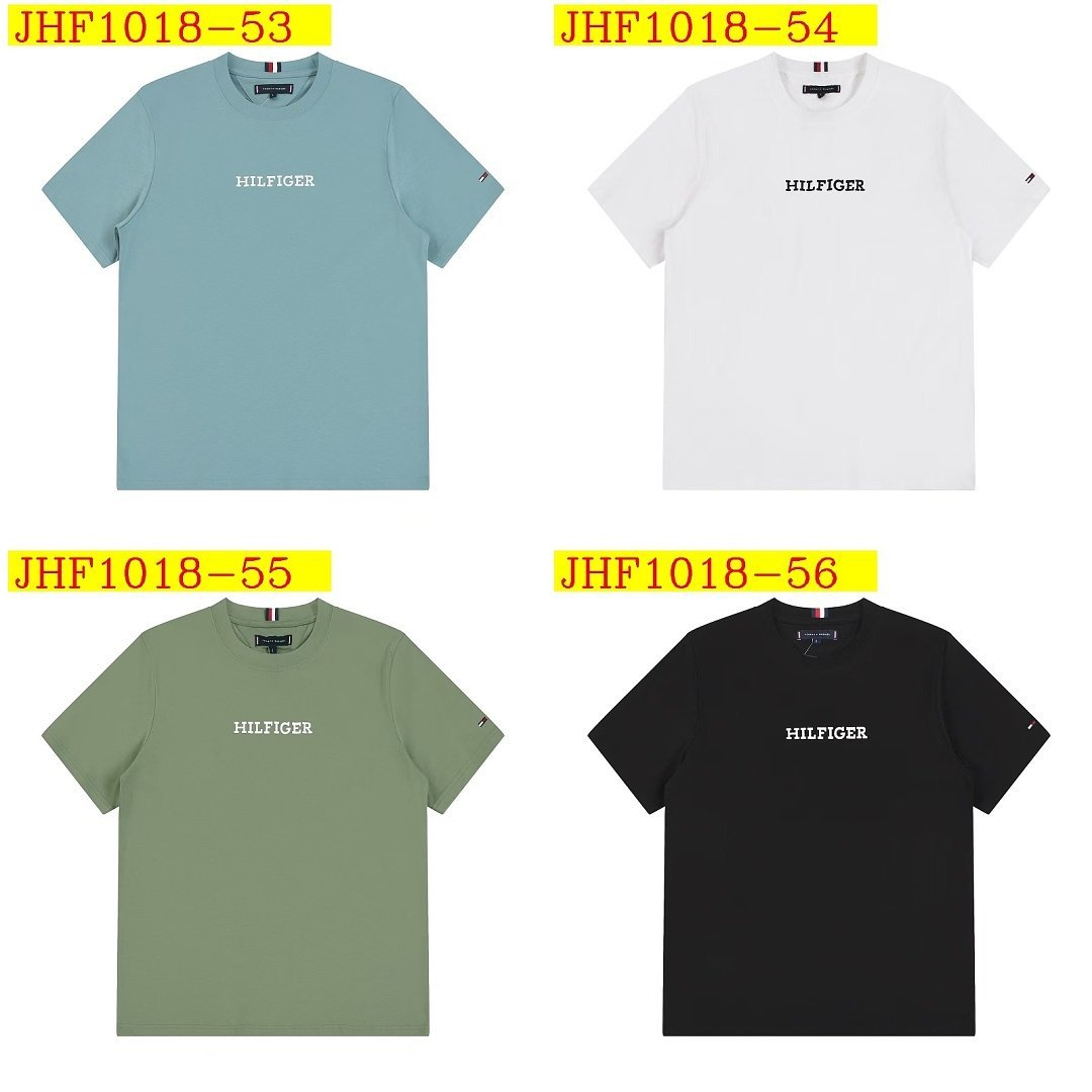 Tommy Hilfiger - T-Shirt à Col Rond en 59 Coloris – Image 82