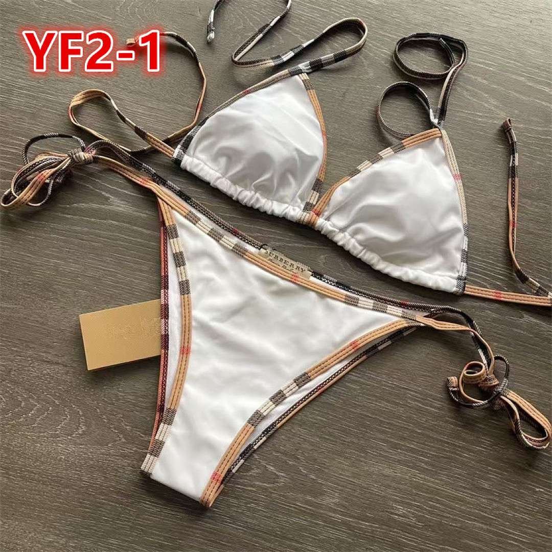 Burberry - Signature Check Trim Bikini in 2 Colors