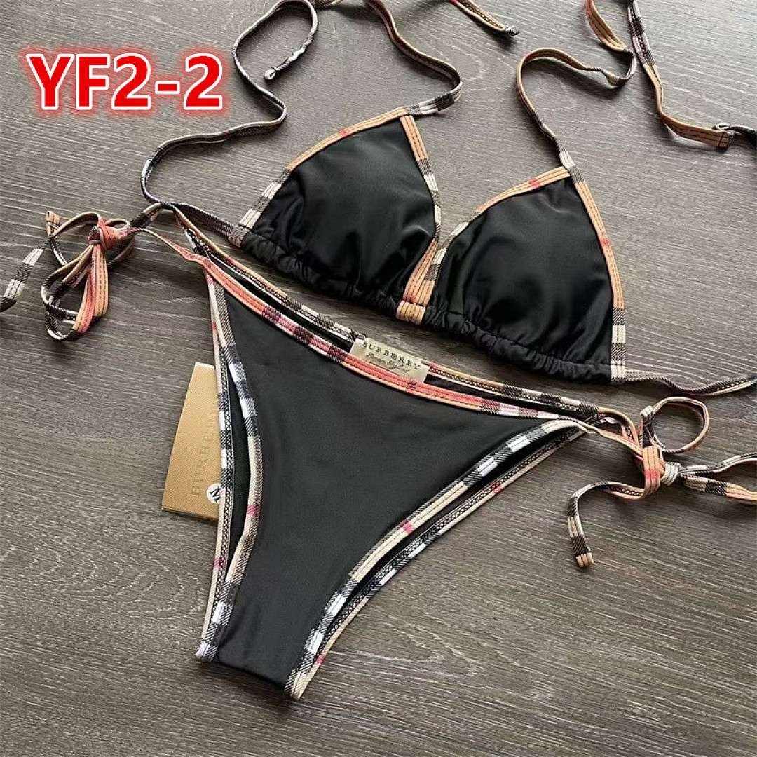 Burberry - Signature Check Trim Bikini in 2 Colors - Image 2