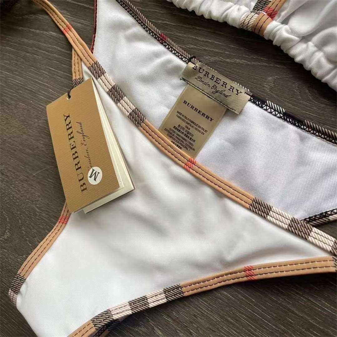 Burberry - Signature Check Trim Bikini in 2 Colors - Image 3