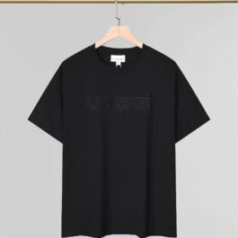 Lacoste - Crew Neck T-Shirt with Embossed Logo in 9 Colors