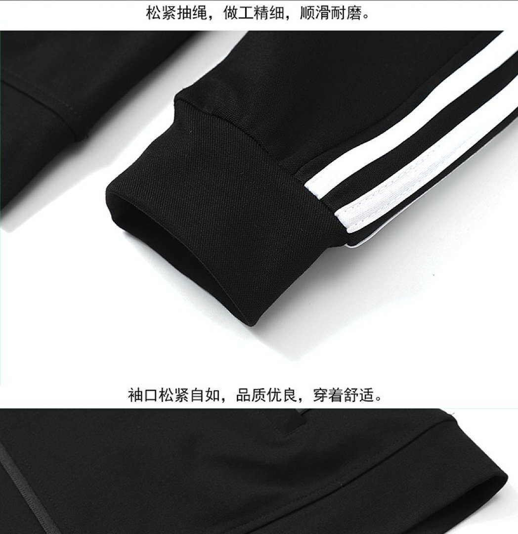 Adidas - Originals Three-Stripe Track Jacket and Pants Set – Image 2