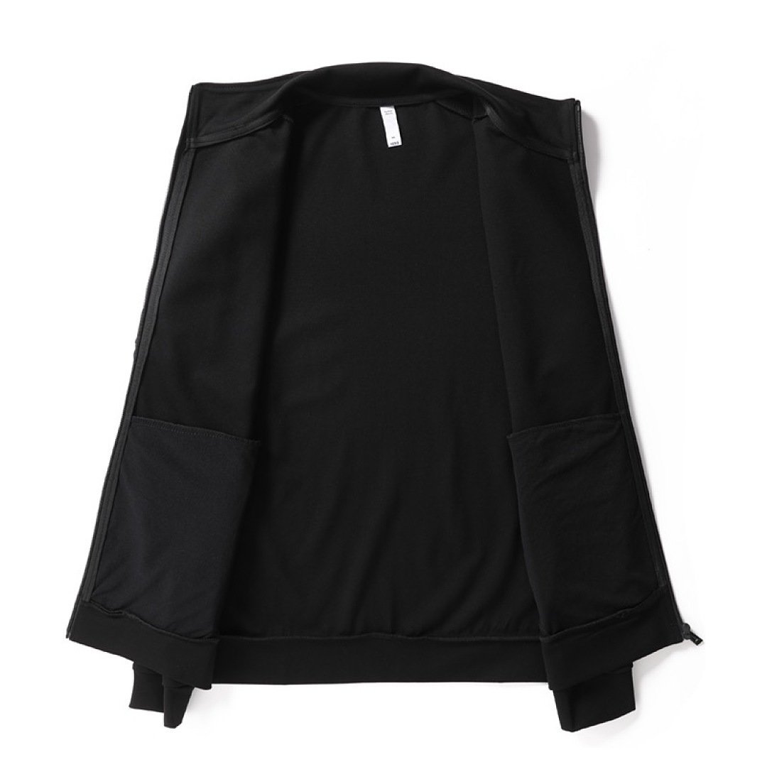 Adidas - Tuta Lunga Texture Diamante in Nero - immagine 2