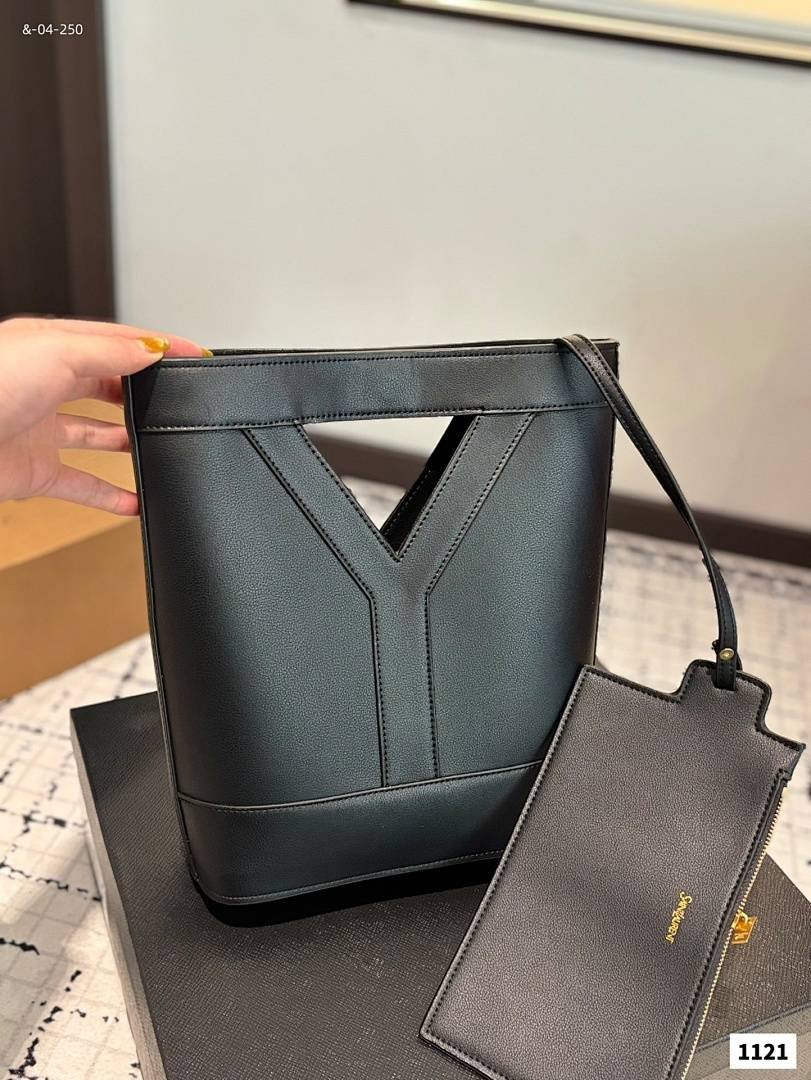 YSL - Small Y Bucket Bag in 2 Colors - Image 9