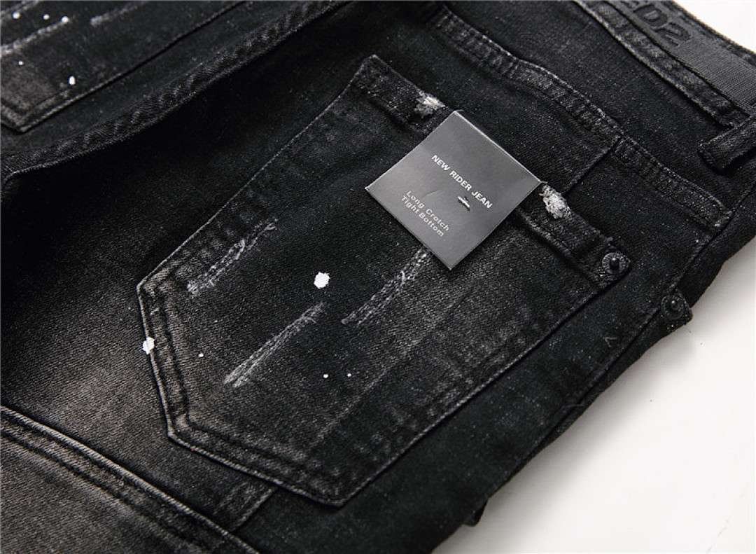 DSquared - Distressed Ripped Denim Jeans - Image 12