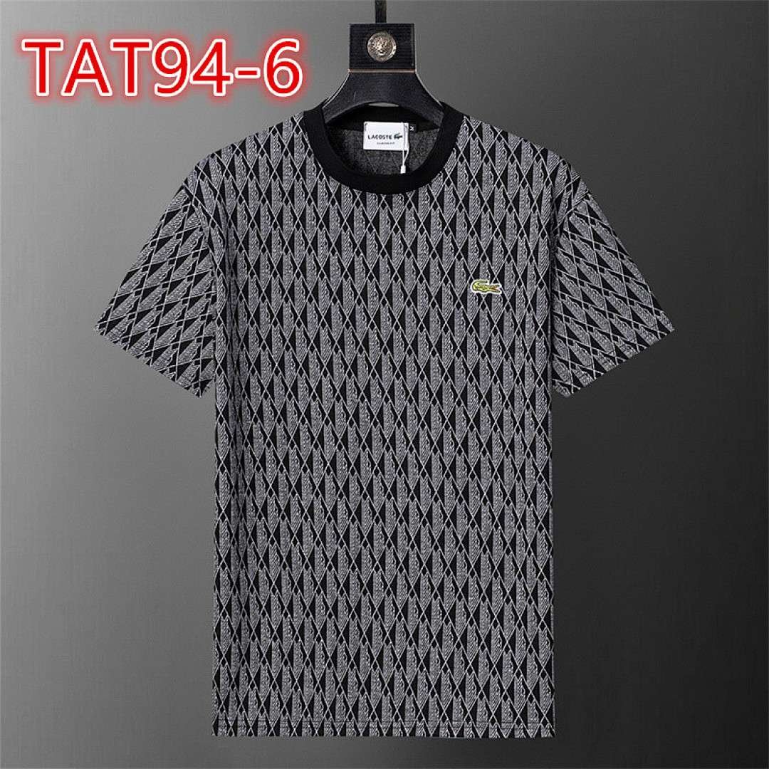 Lacoste - T-shirt ze Wzorem Monogramu w 7 Kolorach - Image 6