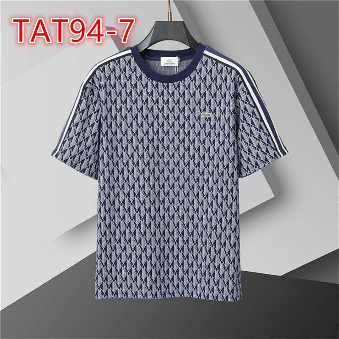 Lacoste - T-shirt ze Wzorem Monogramu w 7 Kolorach - Image 7