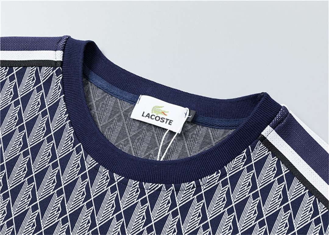 Lacoste - T-shirt ze Wzorem Monogramu w 7 Kolorach - Image 10