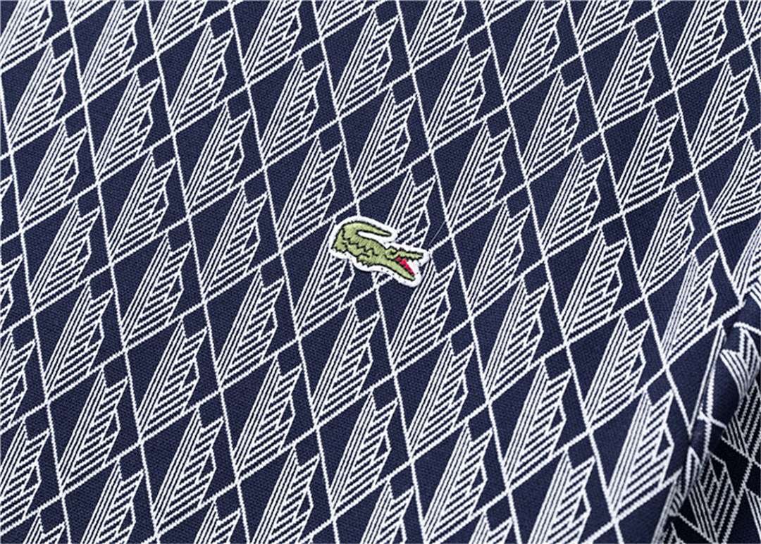 Lacoste - T-shirt ze Wzorem Monogramu w 7 Kolorach - Image 14