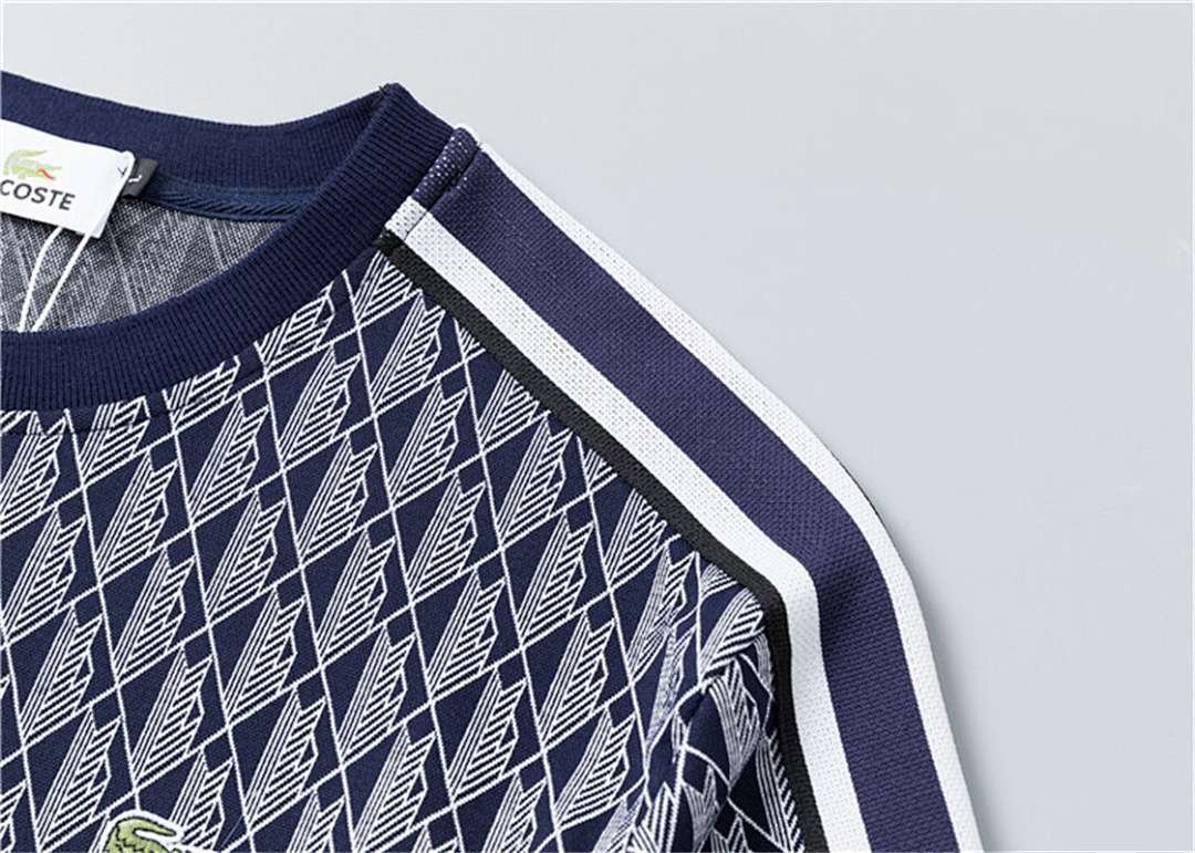 Lacoste - T-shirt ze Wzorem Monogramu w 7 Kolorach - Image 17