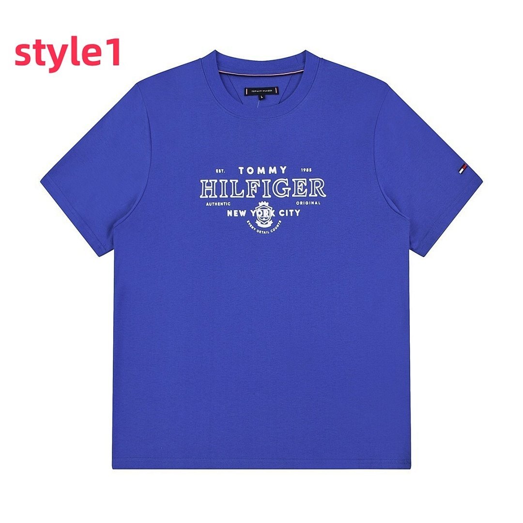 Tommy Hilfiger - T-Shirt NYC Ricamato in 4 Colori