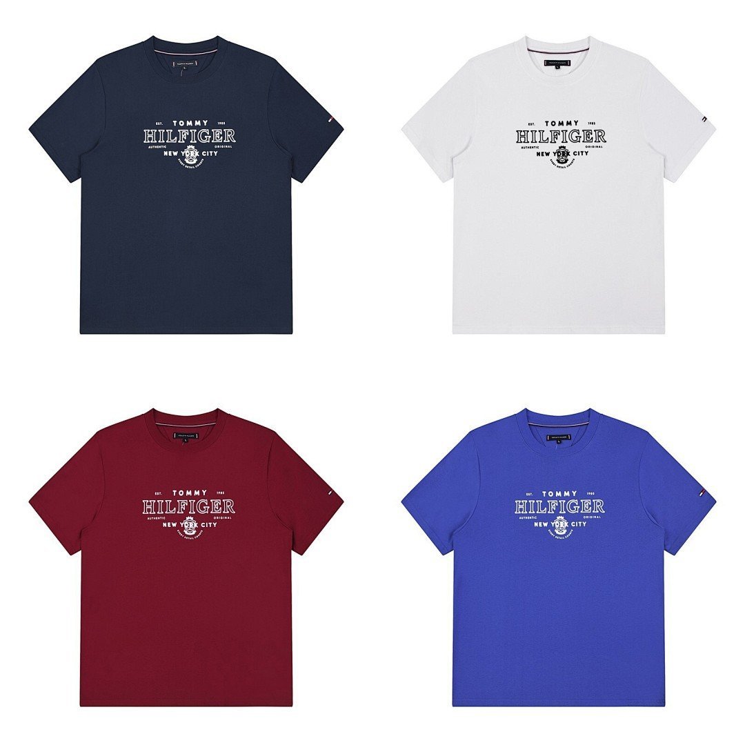 Tommy Hilfiger - T-Shirt NYC Ricamato in 4 Colori - immagine 9