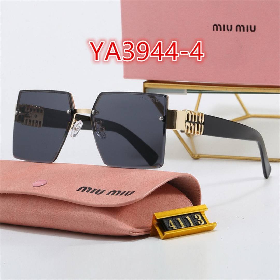 Miu Miu - Übergroße quadratische Sonnenbrille mit Fade-Linsen-Farbverlauf in 5 Farben – Bild 5