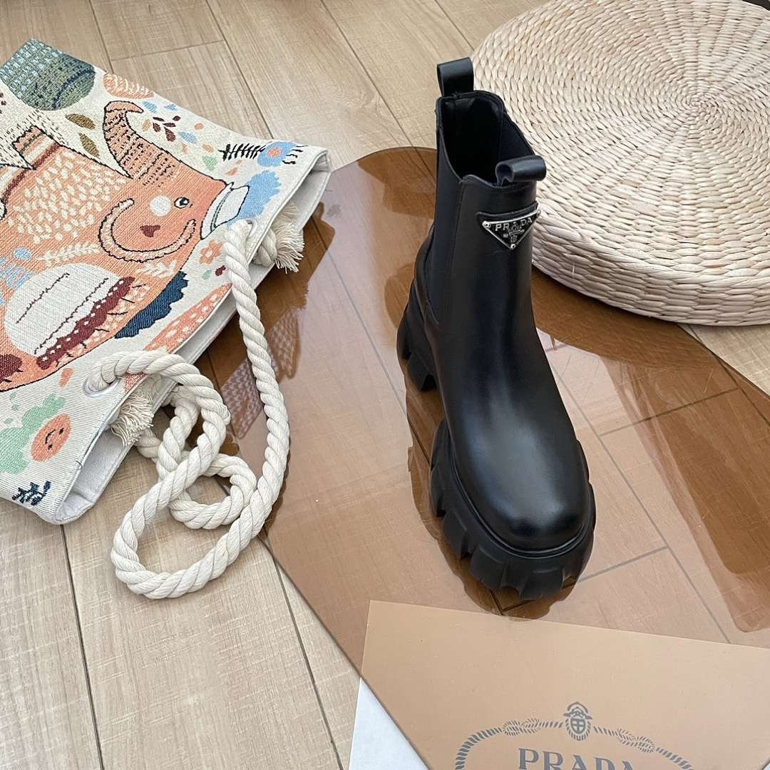 Prada - Chelsea Monolith Boots in 2 Versions - Image 5