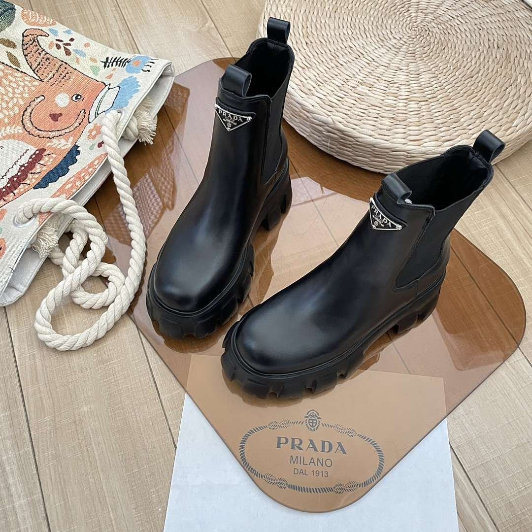 Prada - Chelsea Monolith Boots in 2 Versions - Image 6