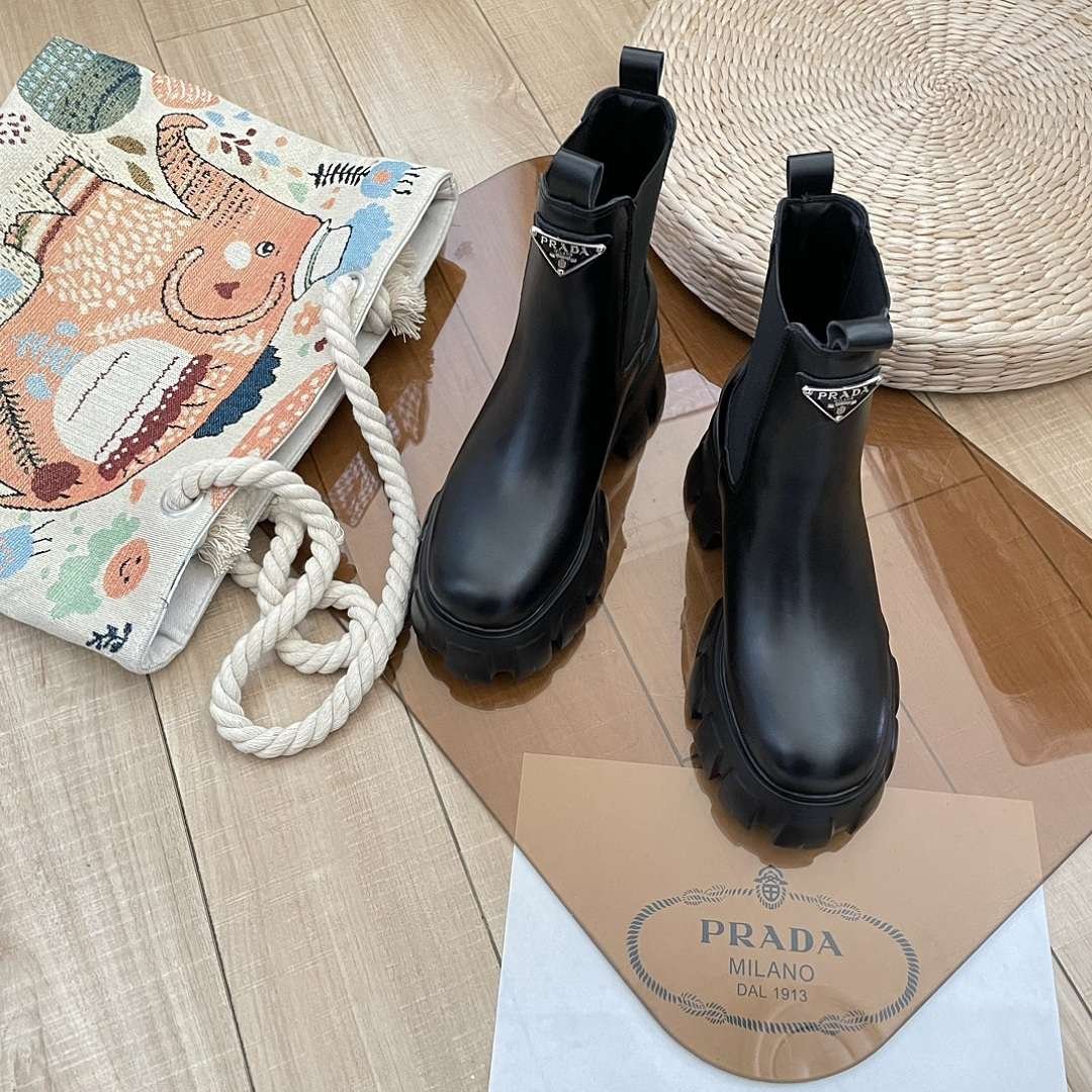 Prada - Chelsea Monolith Boots in 2 Versions - Image 13