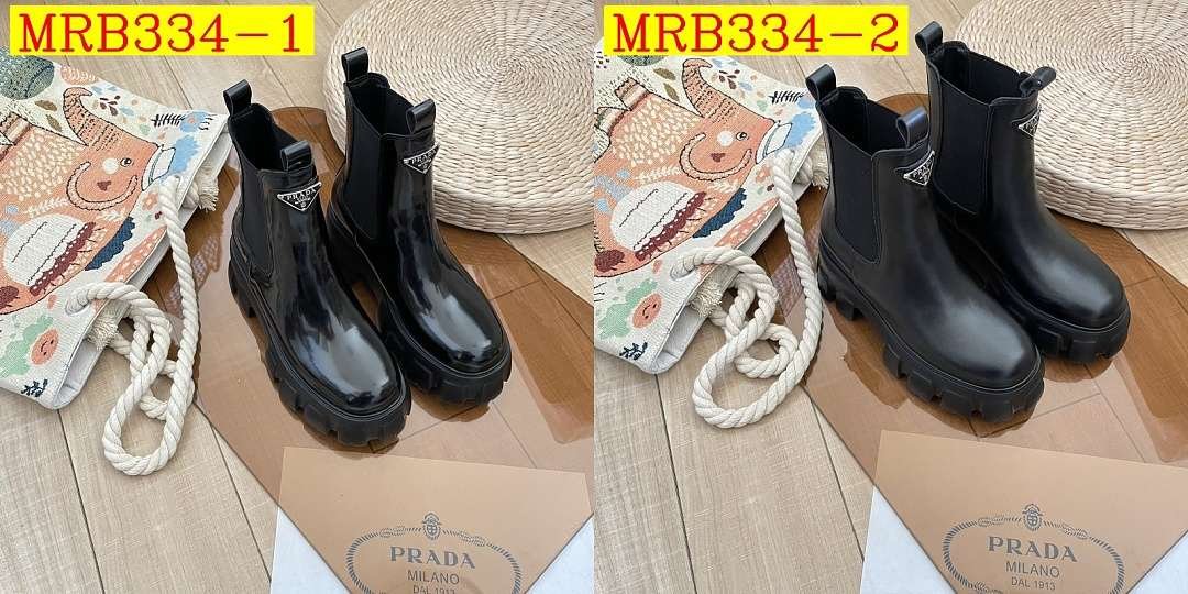 Prada - Chelsea Monolith Boots in 2 Versions - Image 14