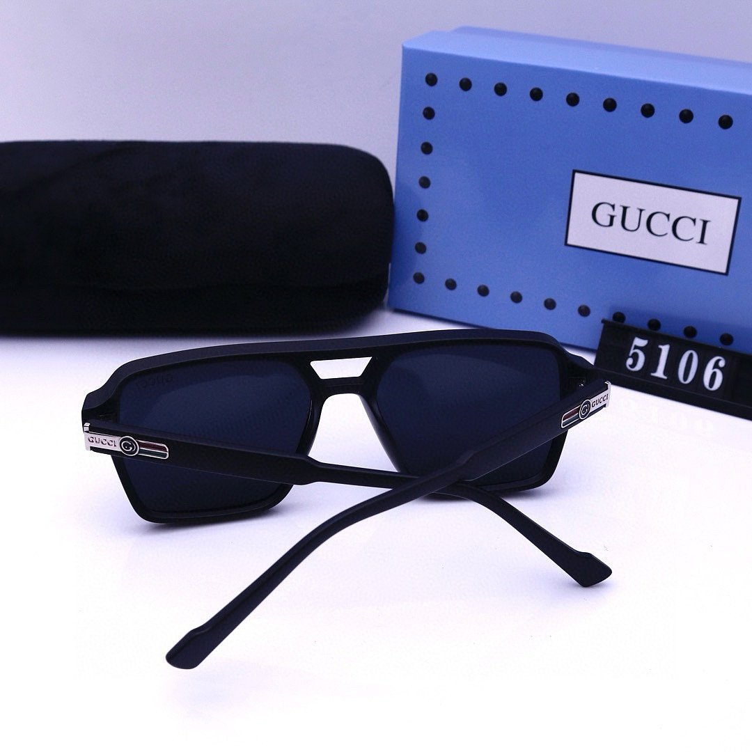 Gucci - Herren-Sonnenbrillen mit Box in 5 Farben – Bild 9